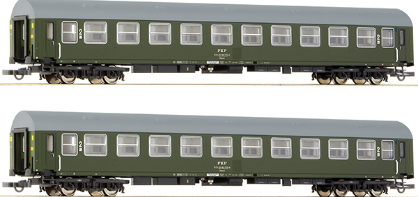 Roco 6200102 - Set of 2 passenger cars Y/B70 of the PKP