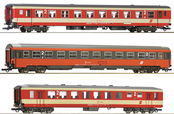 Roco 6200128 - 3 piece set (2): Express train D 704