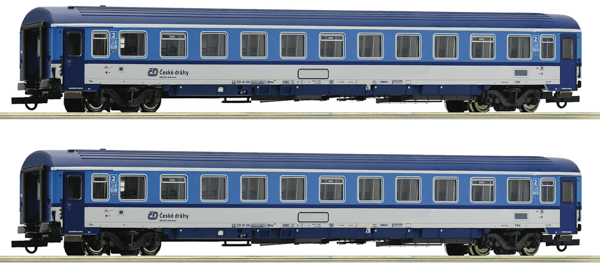 Roco 6200157 - 2 piece set: Eurofima coach