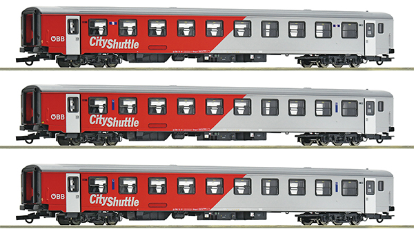 Roco 6200191 - 3pc ÖBB “City-Shuttle” local train set