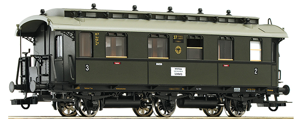 Roco 6200255 - German 2nd/3rd Class Passenger Car of the DRG