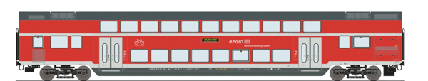 Roco 6220146 - 2nd class double-deck coach