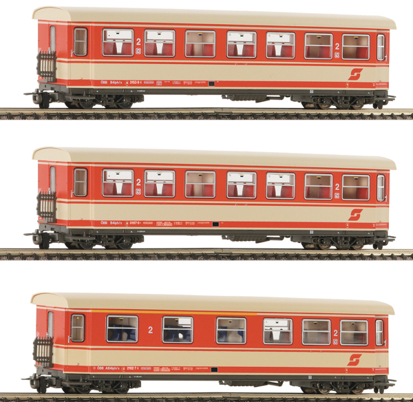 Roco 6240004 - 3 piece set: Passenger coaches