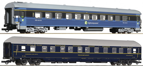 Roco 64121 - Swedish 2pc Set 