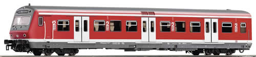 Roco 64278 - Rapid transit control cab coach, red