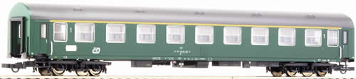 Roco 64870 - Fast train coach 1 class, green, CD