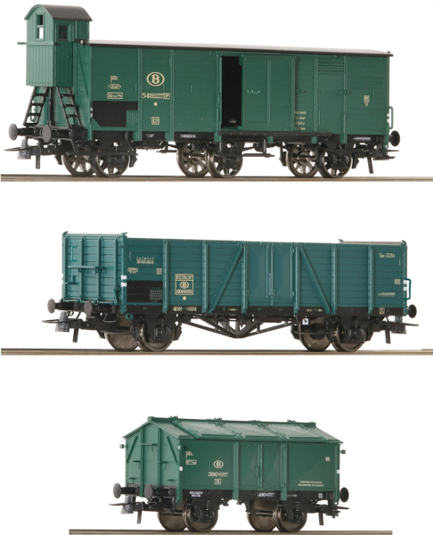 Roco 6600079 - 3 piece set: Goods train