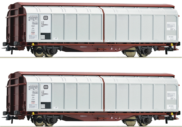 Roco 6600111 - 2-piece set: Sliding wall wagons