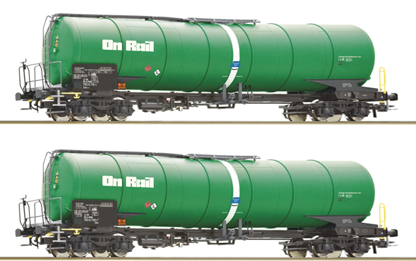 Roco 6600147 - 2 piece set: Tank wagons, OnRail 