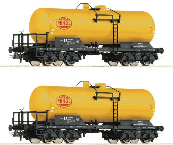 Roco 6600199 - 2 piece set: Tank wagons