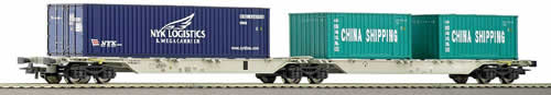 Roco 66567 - Container cars 2x20 1x40