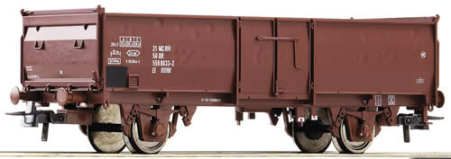 Roco 66849 - Gondola 2 axle, brown, DR