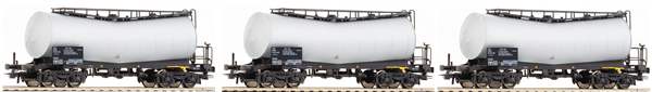 Roco 67149 - 3 piece set: Slurry Wagons