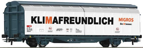 Roco 67384 - Swiss Sliding Wall Wagon 