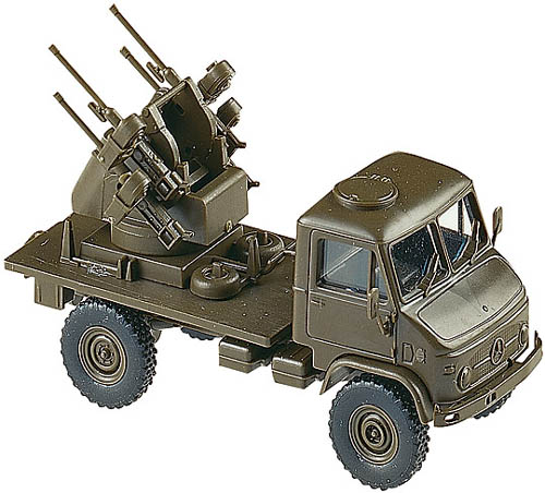 Roco 696 - Unimog S Truck w/ AA-Gun