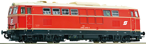 Roco 70074 - Diesel locomotive Rh 2143 of the ÖBB (DCC Sound)