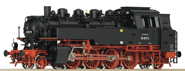 Roco 7110027 - German Steam locomotive 86 1617-9 of the DR (DCC Sound Decoder)