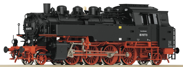 Roco 7120027 - German Steam locomotive 86 1617-9 of the DR (Sound)