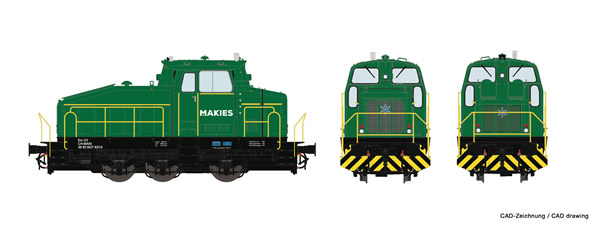 Roco 72180 - German Diesel locomotive Em 3/3