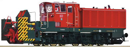 Roco 72802 - German Diesel Beilhack Rotary Snow Blower series 716 of the DB AG (DCC Sound Decoder)