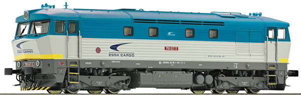 Roco 72969 - Slovakian Diesel Locomotive Rh752 of the ZSSK Cargo