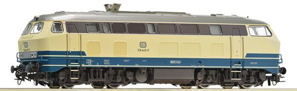 Roco 7300041 - German Diesel locomotive 218 445-5 of the DB 