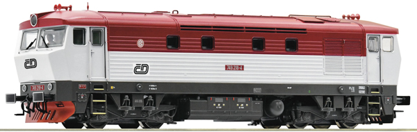 Roco 7300054 - Czech Diesel locomotive 749 218-4 of the CD 