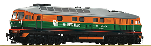 Roco 7300081 - Diesel locomotive Br 232 049 of the PMT