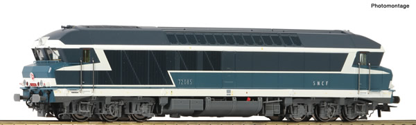 roco 73005 - French Diesel locomotive CC 72000 of the SNCF (DCC Sound  Decoder)