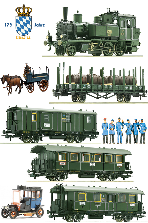 Roco 730531 - 1900s Bavarian Local Branch Line Set