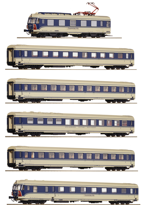 Roco 73057 - Austrian 6-part Electric Multiple Unit Class 4010 of the ÖBB (DCC Sound Decoder)