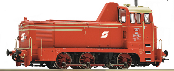 Roco 7310064 - Austrian Diesel locomotive 2067.82 of the OBB (DCC Sound Decoder)