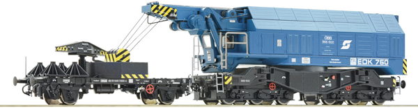 Roco 7310069 - Austrian Slewing railway crane for digital operation of the OBB (DCC Sound Decoder)