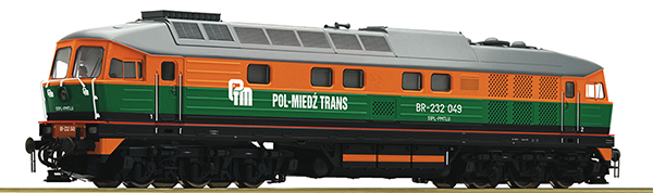 Roco 7310081 - Diesel locomotive Br 232 049 of the PMT (DCC Sound Decoder)