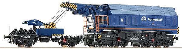 roco 7320023 - Dutch Digital railway slewing crane Volkerrail (Sound Decoder)