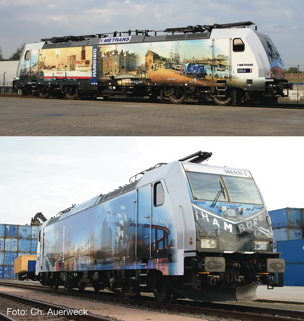 Roco 73665 - German Electric Locomotive  Class 386 of Metrans 150th Anniversary of the Hamburg Port Railway