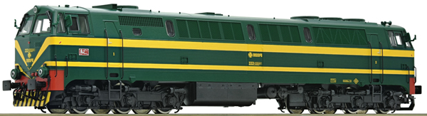 Roco 73703 - Belgian Diesel Locomotive Series 333 of the RENFE (DCC Sound Decoder)