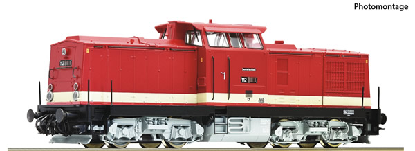 Roco 73760 - German Diesel locomotive class 112 of the DR (DCC Sound Decoder)