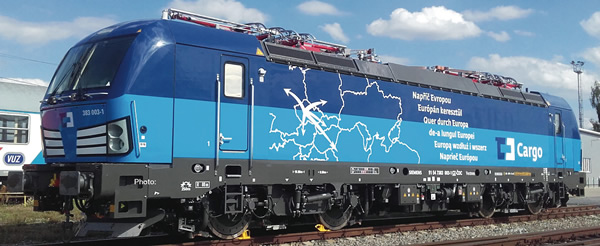 Roco 73932 - Czech Electric Locomotive BR 193 Cargo of the CD (Sound)