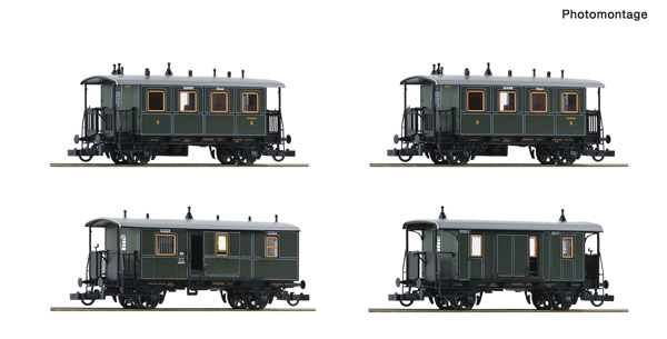 Roco 74187 - 4 piece passenger set: Local train