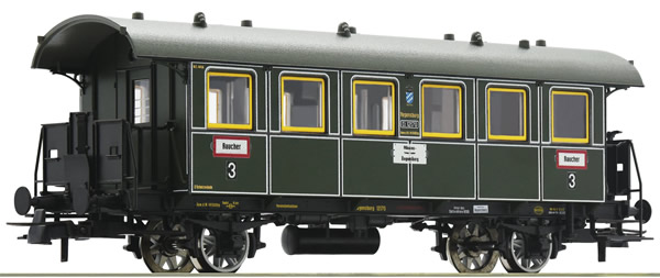 Roco 74901 - German Baggage Car of the K.Bay.Sts.B.