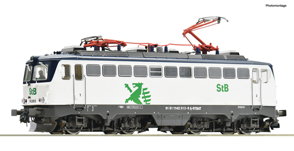 Roco 7510042 - Austrian Electric Locomotive 1142 613-9 of the StB (w/ Sound)