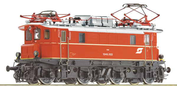 Roco 7510121 - Austrian Electric locomotive 1245.522 of the OBB (DCC Sound Decoder)