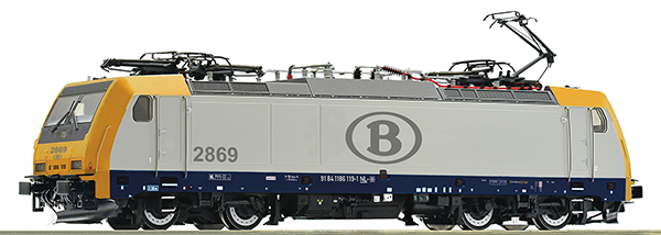 Roco 7510166 - French Electric Locomotive BR 186 of the SNCB (DCC Sound)