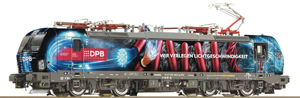 Roco 7520104 - Austrian Electric locomotive 1293 905-6 of the DPB (Sound)