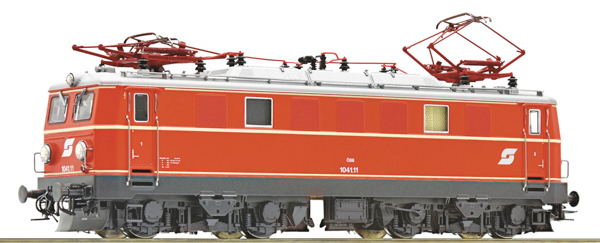 Roco 7520133 - Austrian Electric locomotive 1041.11 of the OBB (Sound)