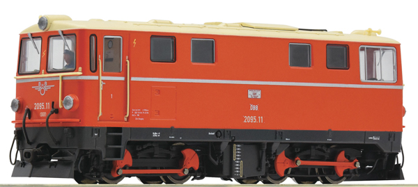 Roco 7550005 - Austrian Diesel locomotive 2095.11 of the OBB (DCC Sound Decoder)