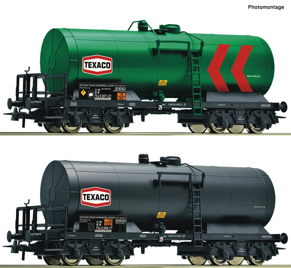 Roco 76013 - 2 piece set: Tank wagons