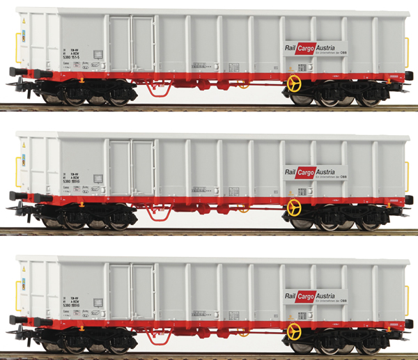 Roco 76082 - 3 piece set: Gondolas                          