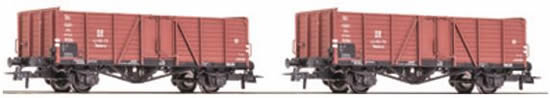 Roco 76108 - 2pc Gondola Set, DR